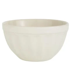 Bol estriado crema 400 ml - Mynte - Ib Laursen
