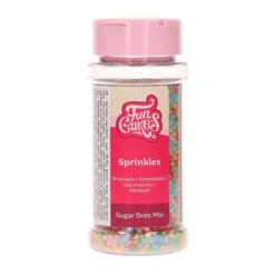 Bolitas de azúcar multicolor 80 g - Funcakes