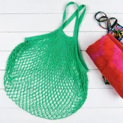 Bolsa para la compra de rejilla coral - Algodón orgánico - Rex London
