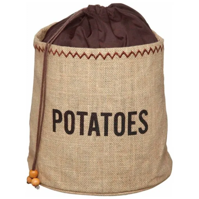 Bolsa para patatas 23 cm - Arpillera - Kitchen Craft