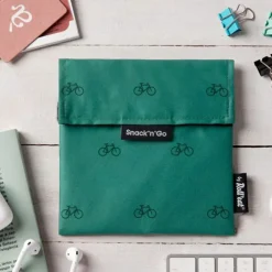 Bolsa reutilizable Bike Snack'n'Go Icons Bike - Tela - Roll'eat