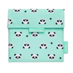 Bolsa reutilizable Panda Snack'n'Go Animals - Tela - Roll'eat