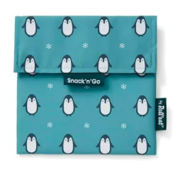 Bolsa reutilizable Penguin Snack'n'Go Animals - Tela - Roll'eat