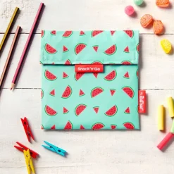 Bolsa reutilizable Watermelon Snack'n'Go Fruits - Tela - Roll'eat
