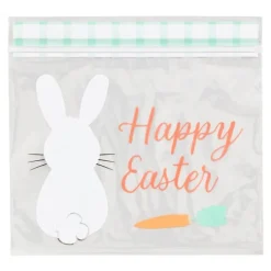 Bolsas con cierre zip para dulces y caramelos conejo Pascua (20) - Wilton