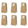 Bolsas de papel Kraft (6) - PartyDeco