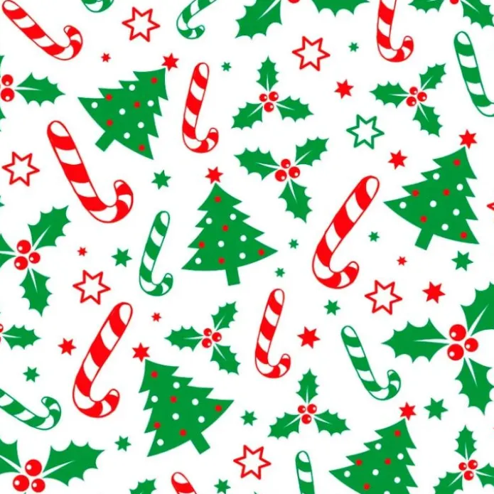 Bolsas para dulces y caramelos bastones y árboles de Navidad (20) - Decora