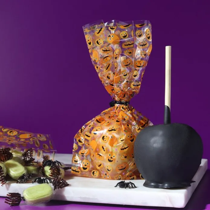 Bolsas para dulces y caramelos calabazas Halloween (20) - PME