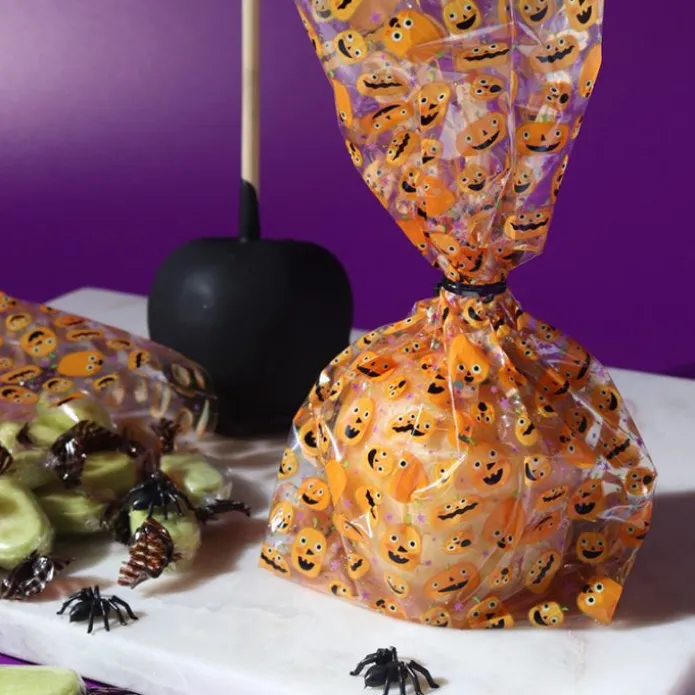 Bolsas para dulces y caramelos calabazas Halloween (20) - PME