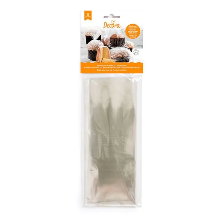Bolsas para panettone medianas de 500 g - 1 kg (5) - Decora