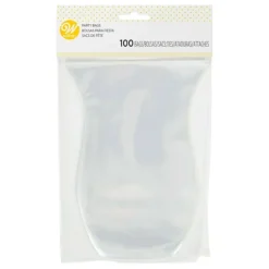 Bolsas transparentes redondeadas (100) - Wilton