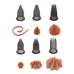 Boquillas para pistola galletas / churrera Le Tube Set Starter (6) - De Buyer