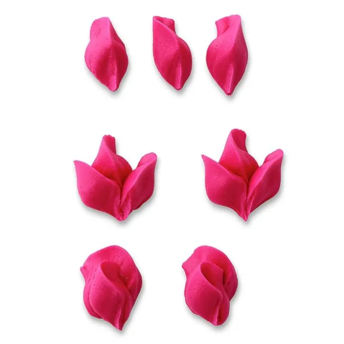 Boquillas pétalo, hoja y flor (3) - Wilton