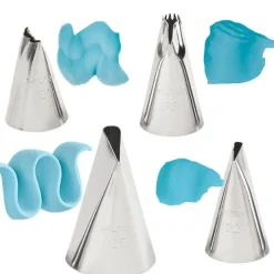Boquillas Ruffle para pliegues (4) - Wilton
