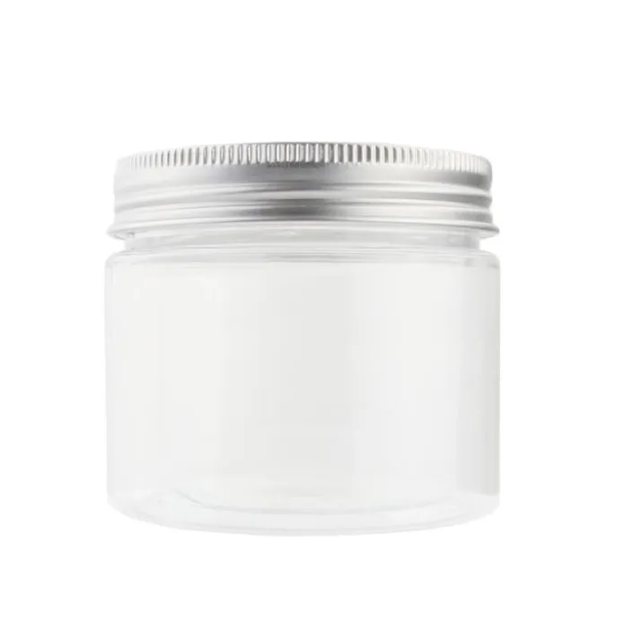 Bote de plástico transparente con tapa 150 ml