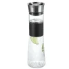Botella con tapa 1 litro CASCADA - Vidrio - Gefu