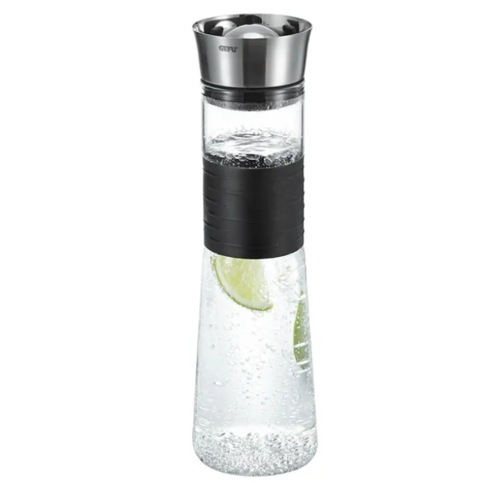 Botella con tapa 1 litro CASCADA - Vidrio - Gefu