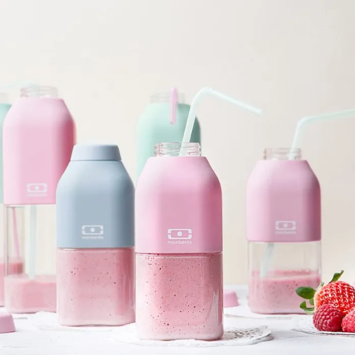 Botella ecológica rosa 330 ml - Tritán (sin BPA) - Monbento