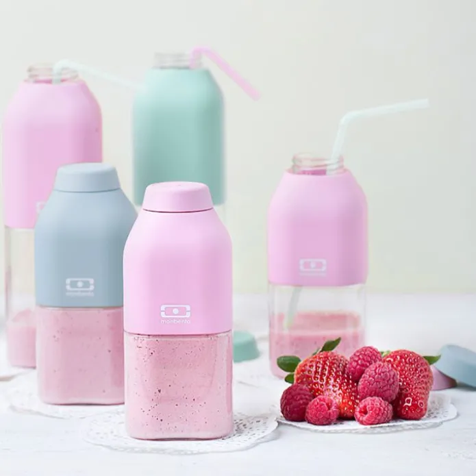 Botella ecológica rosa 330 ml - Tritán (sin BPA) - Monbento