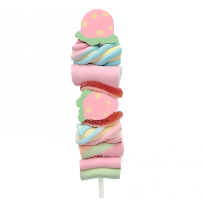 Brocheta de gominolas variadas