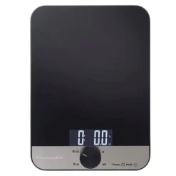 Báscula de cocina digital negra KQ908G - Vidrio - KitchenAid
