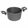 Cacerola antiadherente Titanium Nowo Inducción alta 28 cm - Aluminio fundido - Woll + REGALO paño