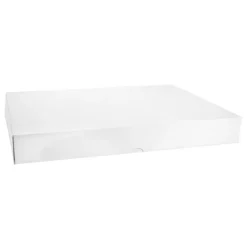 Caja blanca para cocas de San Juan 40 x 21 x 6 cm