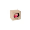Caja 1 cupcake kraft con ventana ECO-LINE 9 x 9 x 9 cm - House of Marie