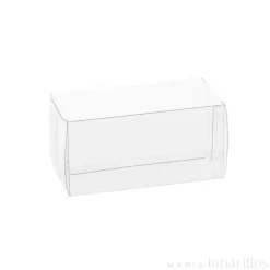 Caja de plástico transparente Astucio 9 cm