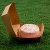 Caja kraft para mini tarta 11 x 7 cm - Bento cake