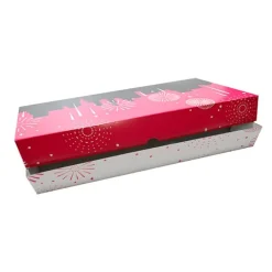 Caja para coca de San Juan fuegos artificiales 40 x 31 x 6 cm