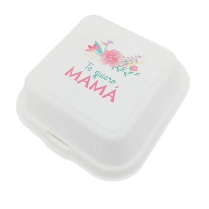 Caja para mini tarta Día de la Madre 10 x 8 cm - Bento cake