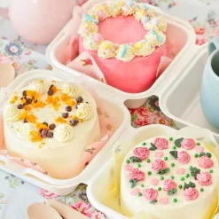 Caja para mini tarta Día de la Madre 10 x 8 cm - Bento cake