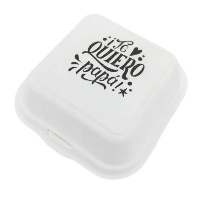 Caja para mini tarta Día del Padre 10 x 8 cm - Bento cake