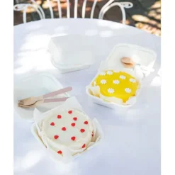 Caja para mini tarta Mi Primera Comunión 10 x 8 cm - Bento cake