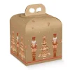 Caja para panettone Gingerbread 19,5 cm