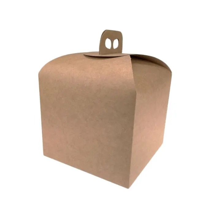 Caja para panettone kraft Avana 16 cm