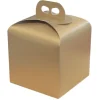 Caja para panettone oro 20 cm