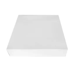Caja para roscón de Reyes blanca 32 cm
