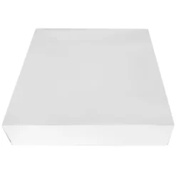 Caja para roscón de Reyes blanca 39,5 cm