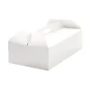 Caja para tarta blanca con asa 31 x 16 x 12 cm - Decora