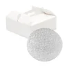 Caja para tarta blanca con asa y cake drum 28,5 x 28,5 x 10 cm - Decora