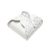 Caja para tarta blanca con asa Francel 24 x 24 x 13 cm