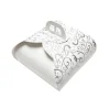 Caja para tarta blanca con asa Francel 26 x 26 x 13 cm