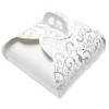 Caja para tarta blanca con asa Francel 36 x 36 x 13 cm