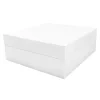 Caja para tarta blanca con tapa 50 x 40 x 15 cm - Funcakes