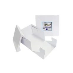 Caja para tarta blanca con tapa 20,5 x 20,5 x 15 cm - PME