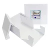 Caja para tarta blanca con tapa 35,5 x 35,5 x 15 cm - PME