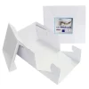 Caja para tarta blanca con tapa 38 x 38 x 15 cm - PME