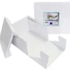 Caja para tarta blanca con tapa 45,5 x 45,5 x 15 cm - PME
